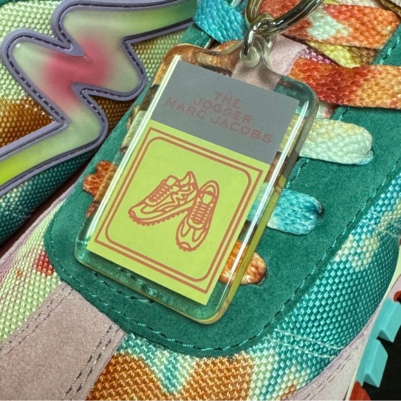 Marc Jacobs Women’s The Jogger Tie Dye Multicolor Sneakers - Size 7 - Picture 7 of 9